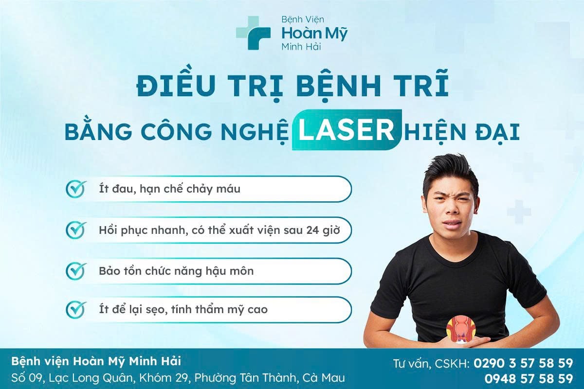 Điều trị Bệnh Trĩ bằng công nghệ Laser hiện đại