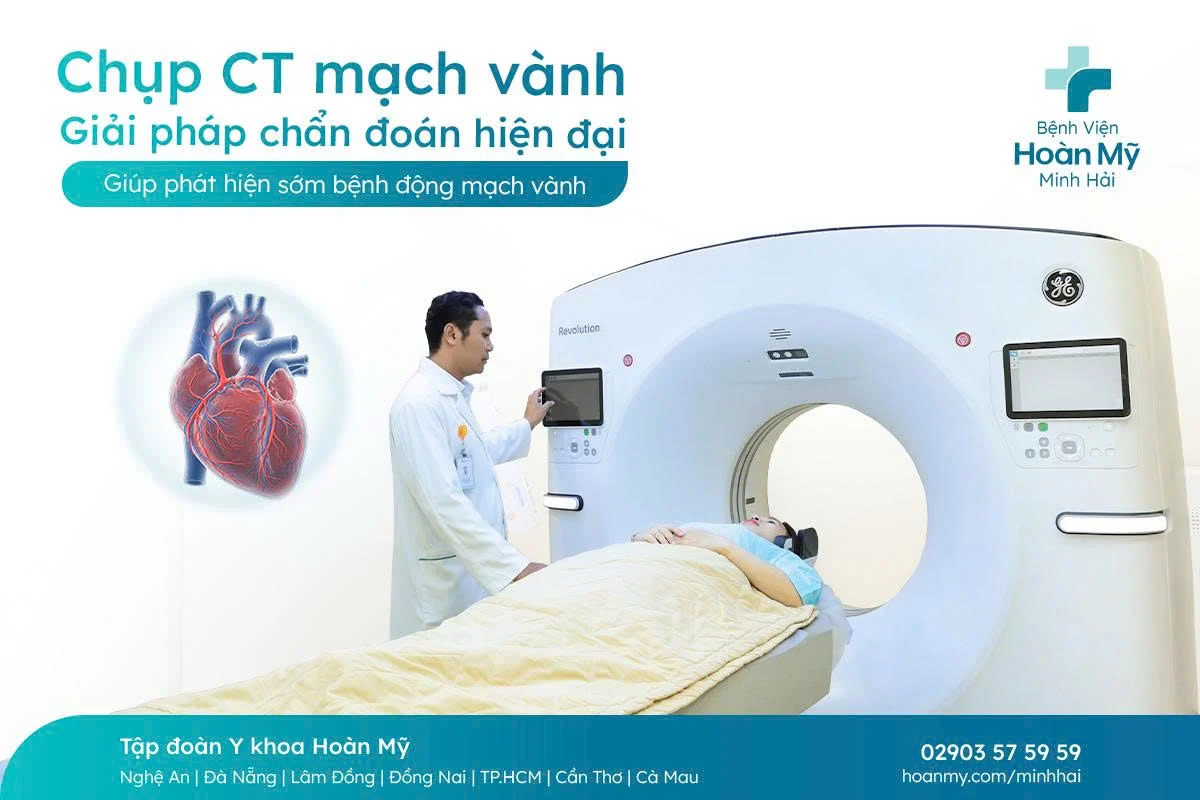 Chụp CT mạch vành: Giải pháp chẩn đoán hiện đại giúp phát hiện sớm bệnh động mạch vành